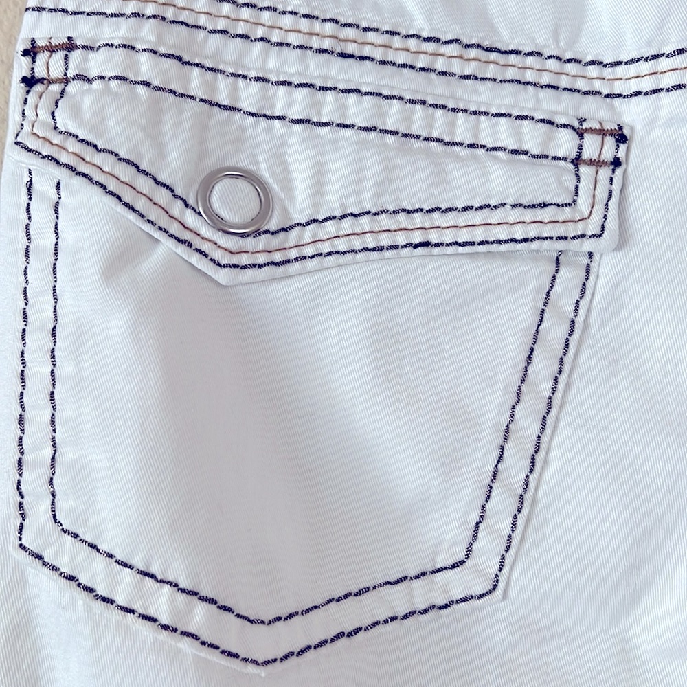 Cache Contour Collection White Bootcut Pants, Sz 4 - image 4